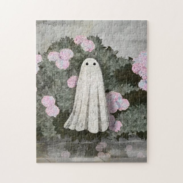 Puzzle Hydrangeas (Vertical)