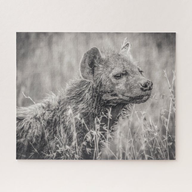 Puzzle Hyena manchado africano (Horizontal)