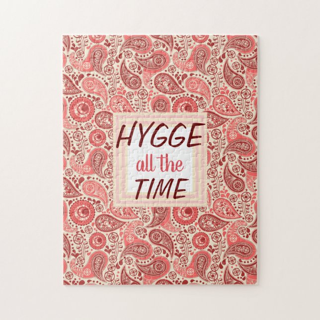 Puzzle HYGGE todo el tiempo Floral rosa (Vertical)