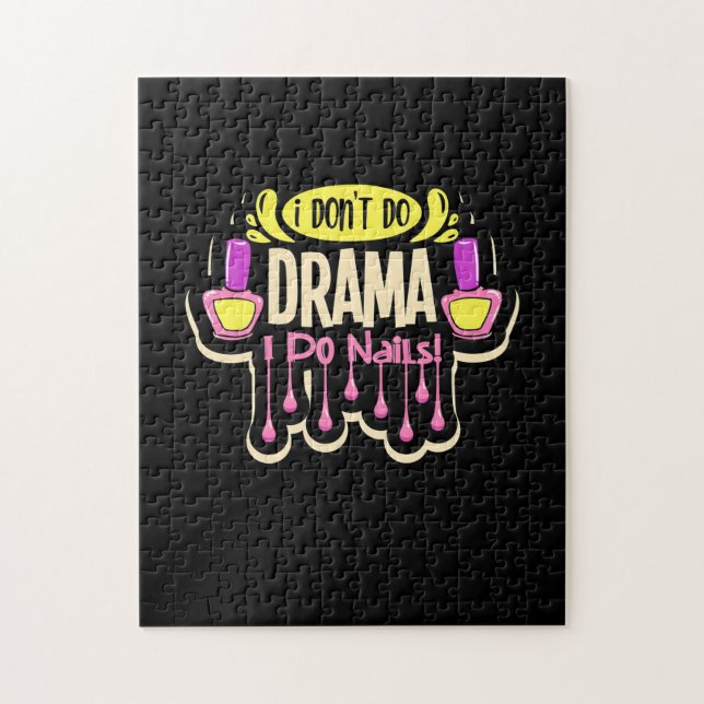 Puzzle I Do Nails (Vertical)