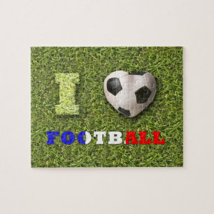Puzzle I fútbol Francia del fútbol del corazón