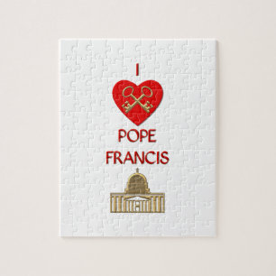 Puzzle I Love Pope Francis