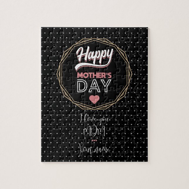 Puzzle I love you mom (Vertical)