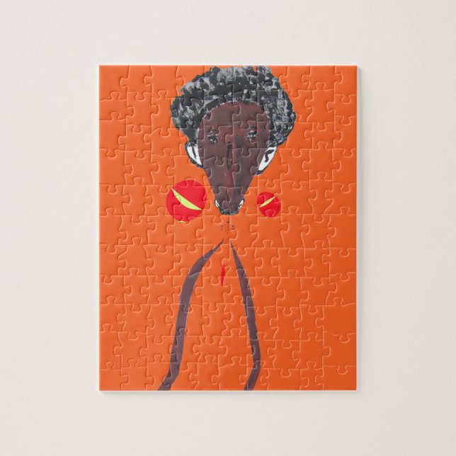 Puzzle I love you Nakupenda Swahili (Vertical)