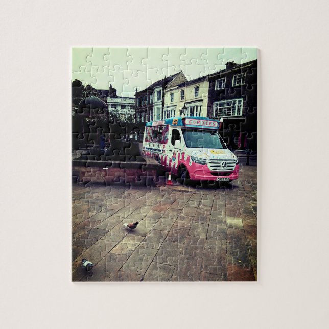 Puzzle Ice crema van (Vertical)