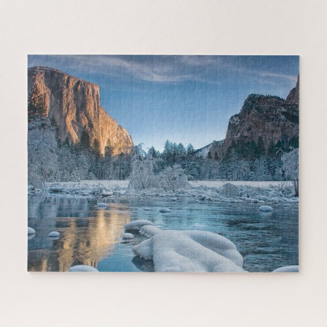 Puzzle Ice & Snow | Rime Ice in Yosemite Valley (Horizontal)