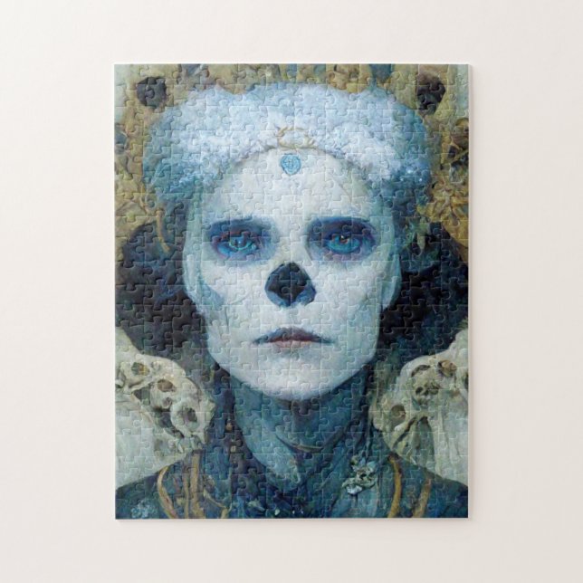 Puzzle Ice Witch 3 Fantasy Sci-Fi (Vertical)