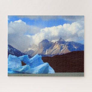 Puzzle iceberg azul patagonia