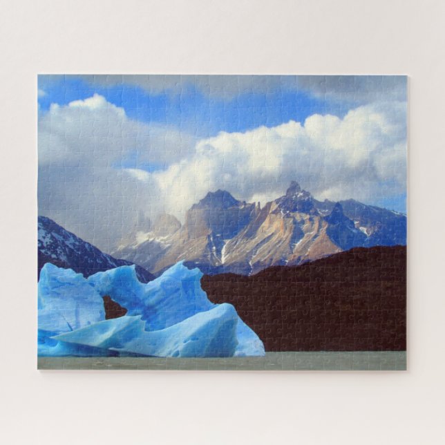 Puzzle iceberg azul patagonia (Horizontal)