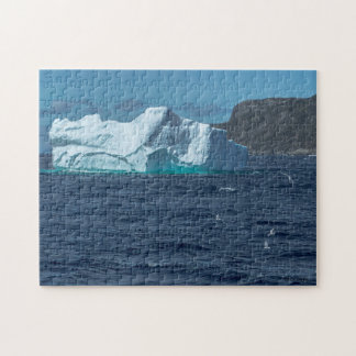 Puzzle Iceberg en bahía del concepto