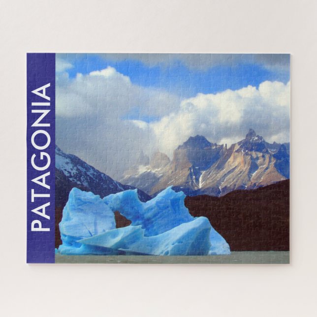 Puzzle iceberg patagónico (Horizontal)