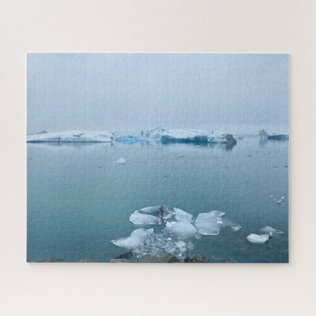 Puzzle Icebergs de Islandia (Horizontal)