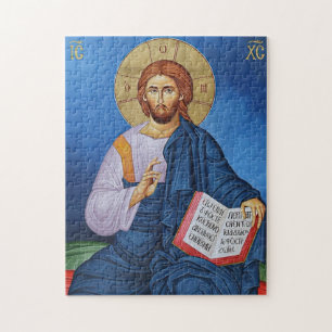 Puzzle Icono cristiano ortodoxo de Cristo Pantocrátor