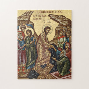 Puzzle Icono cristiano ortodoxo de Cristo resucitado