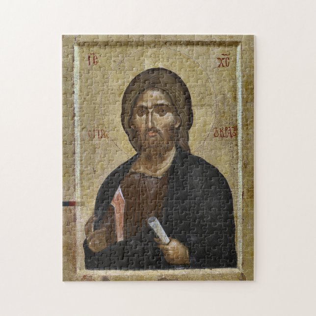 Puzzle Icono cristiano ortodoxo de Jesucristo (Vertical)