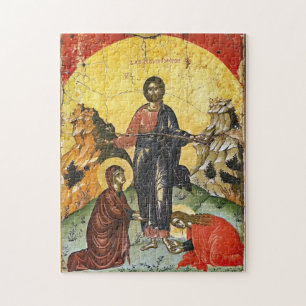 Puzzle Icono cristiano ortodoxo de las Santas Mujeres Por
