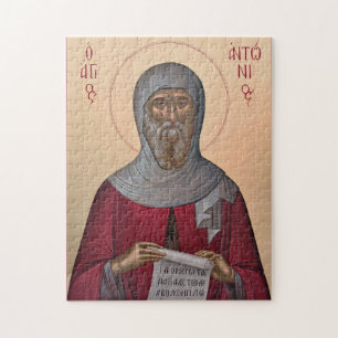Puzzle Icono cristiano ortodoxo de San Antonio el Grande