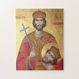 Puzzle Icono cristiano ortodoxo de San Juan Vladimir