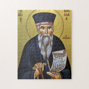 Puzzle Icono cristiano ortodoxo de San Kosmas de Etolia