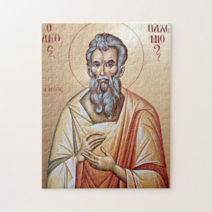 Puzzle Icono cristiano ortodoxo de San Pacomio el Grande