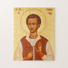 Puzzle Icono cristiano ortodoxo de San Stamatios de Volos
