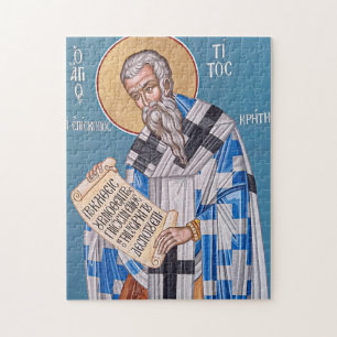 Puzzle Icono cristiano ortodoxo de San Tito de los Setent