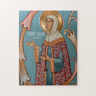 Puzzle Icono cristiano ortodoxo de Sta. Juliana de Lazare