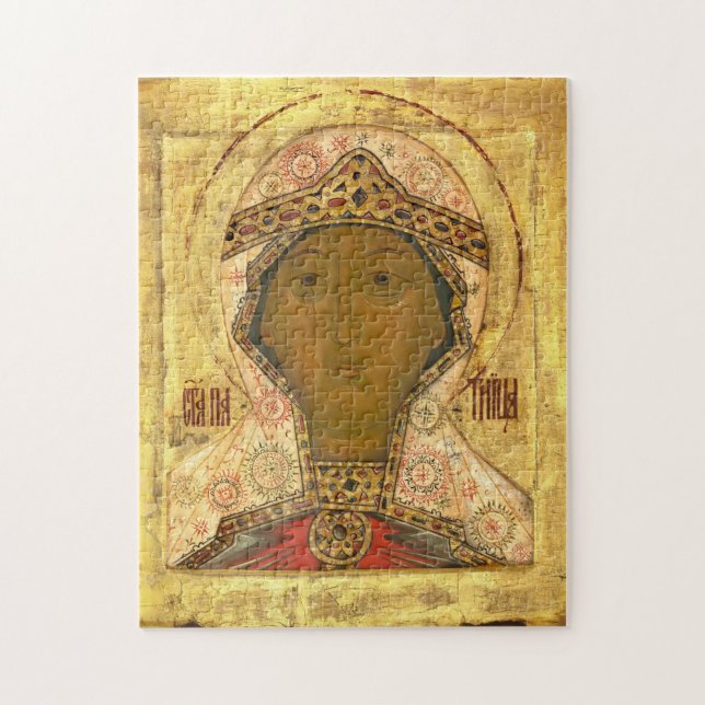 Puzzle Icono cristiano ortodoxo de Sta. Paraskeva (Vertical)