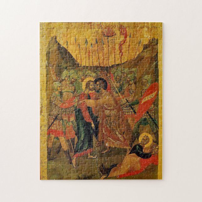 Puzzle Icono cristiano ortodoxo traicionero (Vertical)