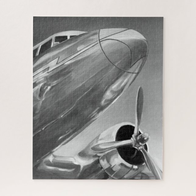 Puzzle Icono de aviación: vista de cierre (Vertical)