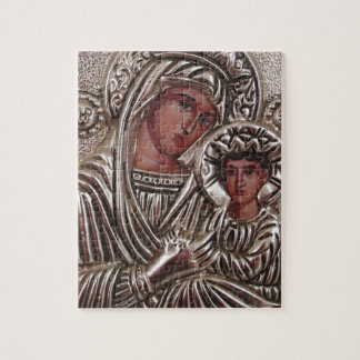Puzzle Icono de la madre y del niño, Madonna y Jesús en