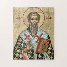 Puzzle Icono de San León el Taumaturgo de Catania