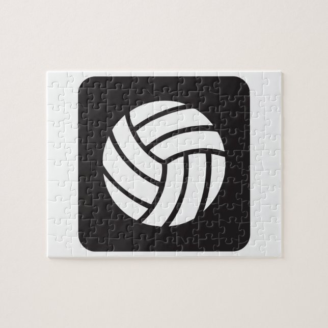 Puzzle Icono del voleibol (Horizontal)