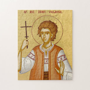 Puzzle Icono ortodoxo cristiano de San Juan el valaco