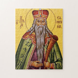 Puzzle Icono ortodoxo cristiano del santo profeta Samuel 