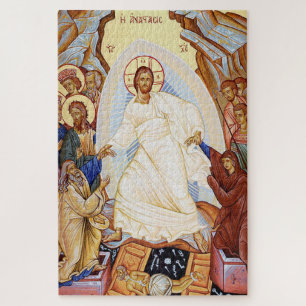 Puzzle Icono ortodoxo de la Resurrección Anastasis