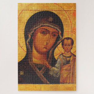 Puzzle Icono ortodoxo de Nuestra Señora de Kazán