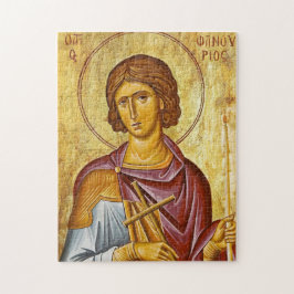 Puzzle Icono ortodoxo de San Fanurio el recién revelado