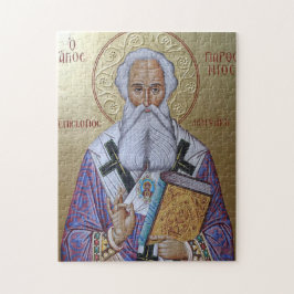 Puzzle Icono ortodoxo de San Partenio el Taumaturgo