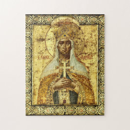 Puzzle Icono ortodoxo de Santa Elena Igual a los Apóstole