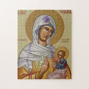 Puzzle Icono ortodoxo de Sta. Salomé la portadora de mirr
