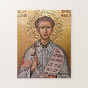 Puzzle Icono ortodoxo del Santo Mártir St. Alexander Schm