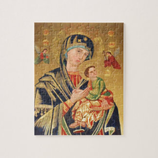 Puzzle Icono ortodoxo ruso - Virgen María y bebé Jesús