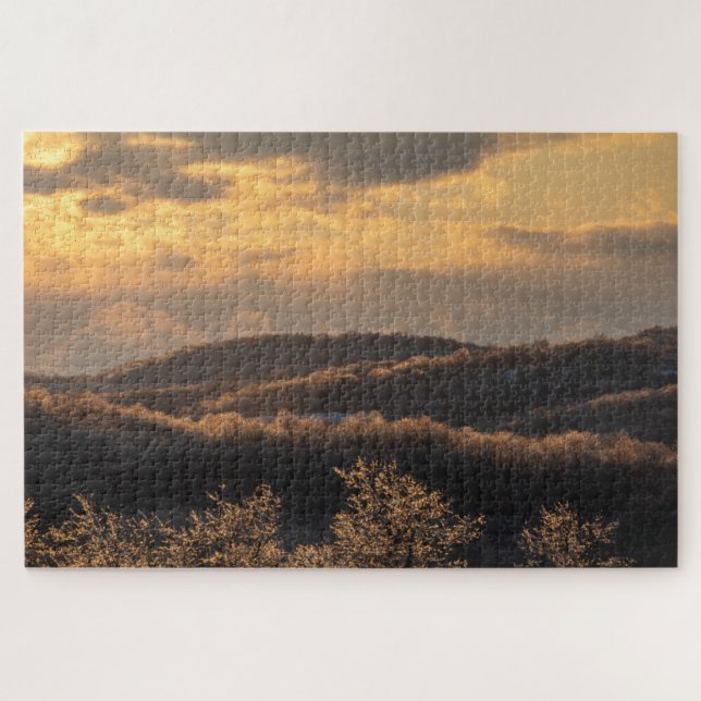 Puzzle Icy Sunset (Horizontal)