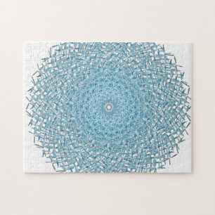 Puzzle Icy Thorns (arte abstracto)