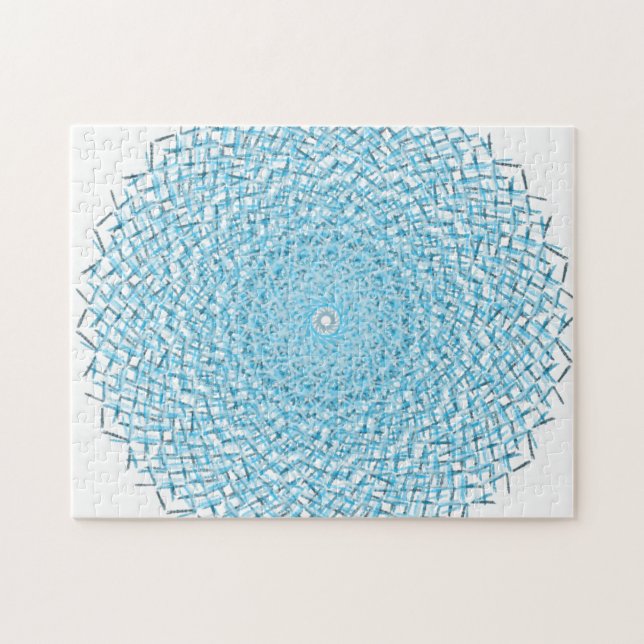 Puzzle Icy Thorns (arte abstracto) (Horizontal)