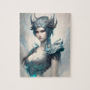 Puzzle Icy Warrior Princess