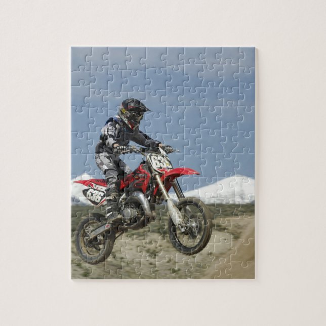 Puzzle Idaho, Carreras Motocross, Carreras de motocicleta (Vertical)