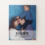 Puzzle Idea de regalo para la foto de papá personalizado<br><div class="desc">Presentamos nuestro "rompecabezas del Personalizado fotográfico de papi personalizado" - una idea de regalo única y sentimental para papá. Este rompecabezas personalizado te permite convertir una preciada foto en una experiencia interactiva y memorable. Personalizar el rompecabezas con una foto favorita de papá y la familia para crear un keepsake único....</div>