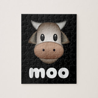 Puzzle Idea divertida de vaca animal| Cow Moo Lover